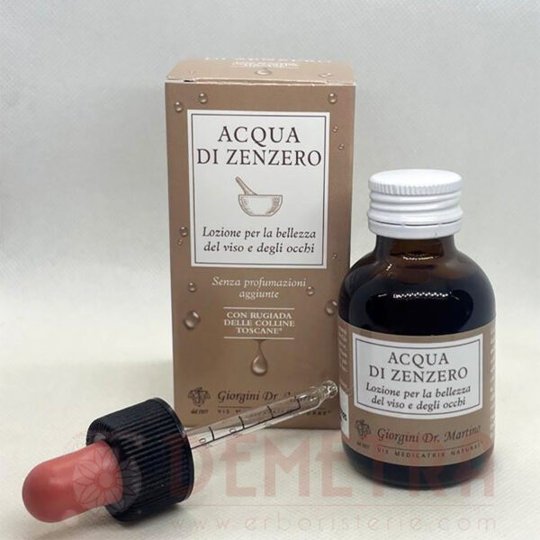 Acqua di Zenzero Lozione per la bellezza del viso e degli occhi 50ml dr.Giorgini