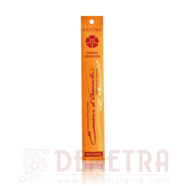 Incenso d'Auroville Arancio e Cannella 10 sticks Himalaya