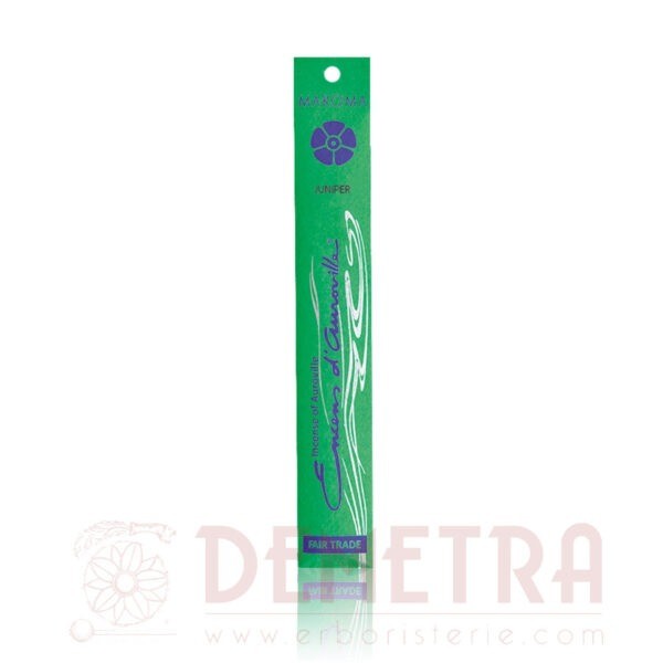 Incenso d'Auroville Ginepro 10 sticks Himalaya