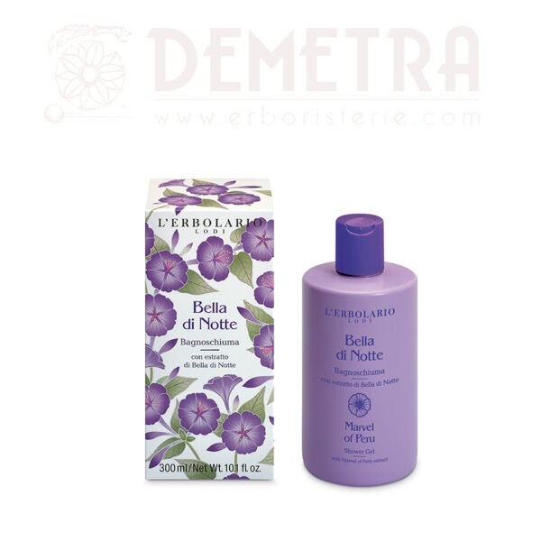 Bella di Notte Bagnoschiuma 300ml fiorito e vanigliato L'Erbolario