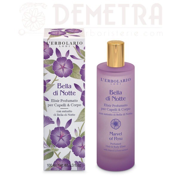 Bella di Notte Elisir Profumato per Capelli e Corpo 100ml L'Erbolario