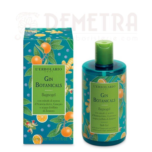 Gin Botanicals Bagnogel 300ml Unisex agrumato, aromatico L'Erbolario