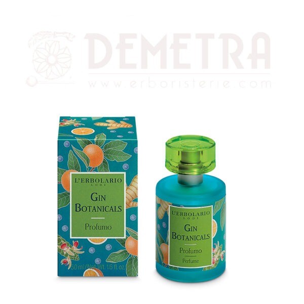 Gin Botanicals Profumo 50ml Fragranza Unisex - agrumata, aromatica L'Erbolario