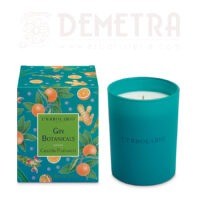Gin Botanicals Candela profumata 40 ore fiorita e vanigliata 250g L'Erbolario
