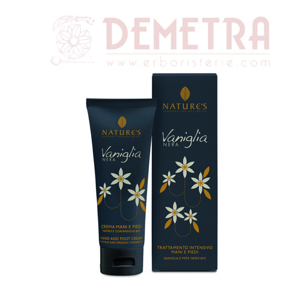 Vaniglia Nera trattamento mani e piedi fragranza Unisex calda, delicata, speziata Nature's