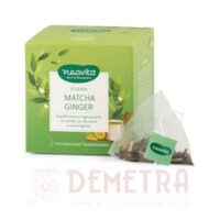Matcha Ginger 15 filtroscrigno Neavita Tè verde equilibrante e rigenerante