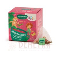 Merenda nel bosco Infuso goloso con Lamponi e Mirtilli in filtroscrigno Neavita Kids