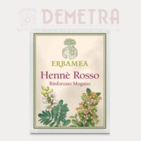 Hennè Rosso Rinforzato Mogano in polvere 100gr colora a pH neutro con l'aggiunta di sola acqua calda