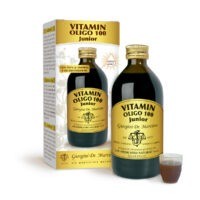 Vitamin Oligo 100 Junior 200ml analcolico con tutte le vitamine e oligoelementi Dr. Giorgini