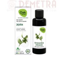 Olio di Jojoba biologico 100 ml Oak Organik Adatto all’uso quotidiano su viso, corpo e capelli