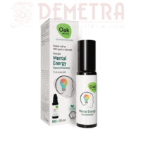 Mental Energy Roll-On Aromaterapia Bio & Vegan 10ml concentrazione e impegno mentale Oak Organic