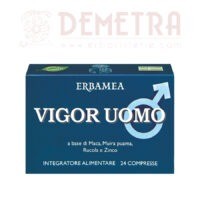 Vigor Uomo 24 compresse per sostenere vigore e vitalità maschile Erbamea