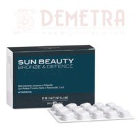 Principium Sun Beauty per Pelle protetta, abbronzatura più intensa e duratura 60 compresse Biosline
