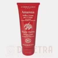 Soffice Crema per il Corpo Amarena unisex estivo fruttato e fiorito L'Erbolario