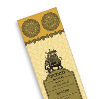 Incenso Sandalo 10 sticks Dr.Giorgini. Anche per ambienti chiusi. Durata 60-80 minuti