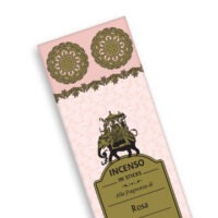 Incenso Rosa 10 sticks Dr.Giorgini. Anche per ambienti chiusi. Durata 60-80 minuti